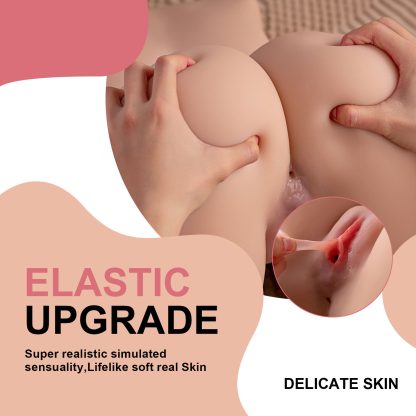 Premium Dual-Channel Vibrating – Realistic Breasts & Vagina - Image 5